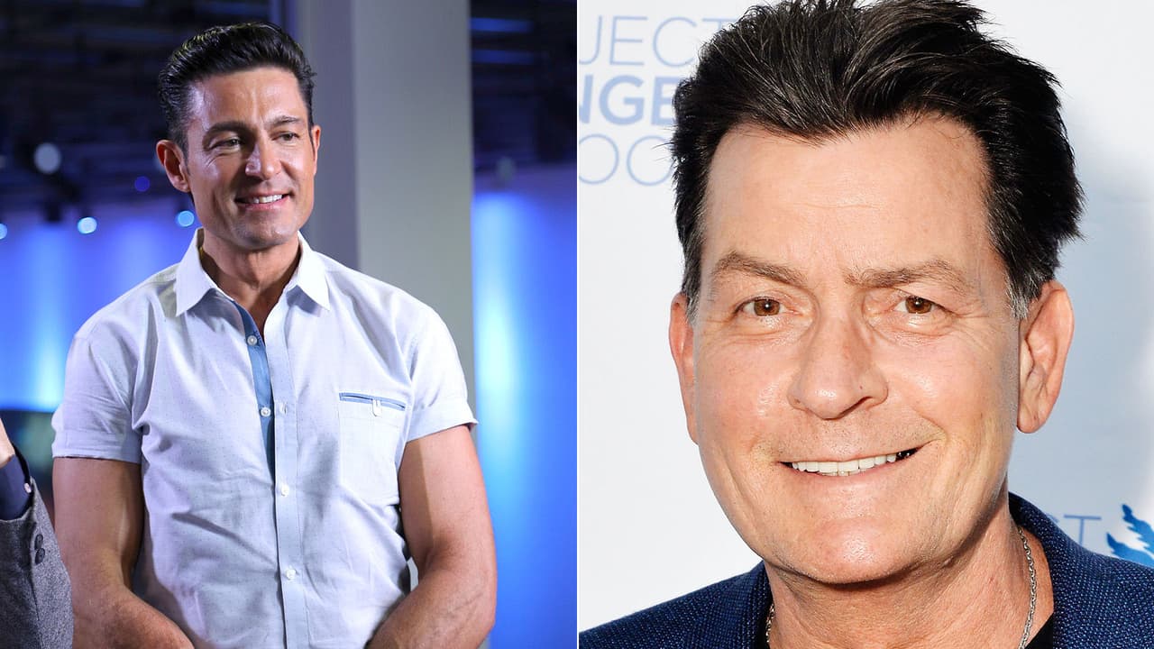 Fernando Colunga protagonizó algunas de las más exitosas telenovelas mexicanas de los años 90, mientras que Charlie Sheen ha quedado para siempre inmortalizado por su papel en 'Two and a half men'.