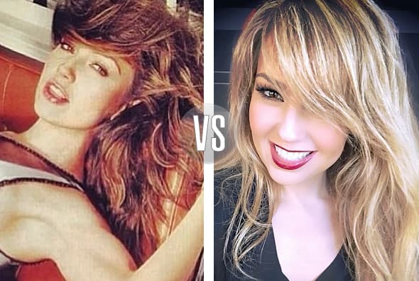 Thalía también dejó atrás el cabello castaña y se atrevió a probar el tono rubio.