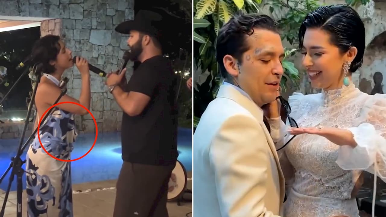 ¿Se le ve pancita a Ángela Aguilar? Nuevo video aviva rumores de embarazo