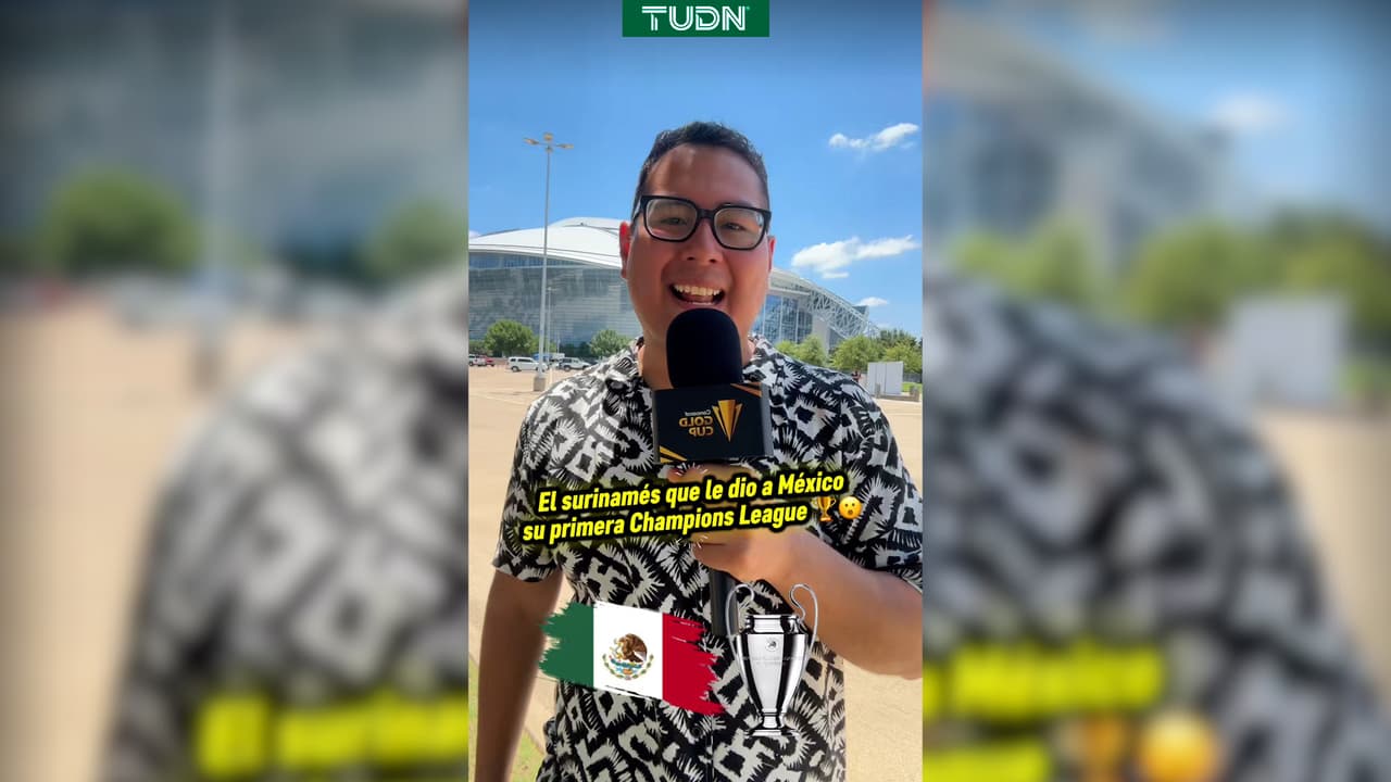 El surinamés que le dio a México su primera Champions League