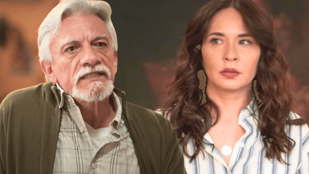 Delfino corre a Mónica y a Aura de la casa | Hermanas, Un amor Compartido | Capítulo 16