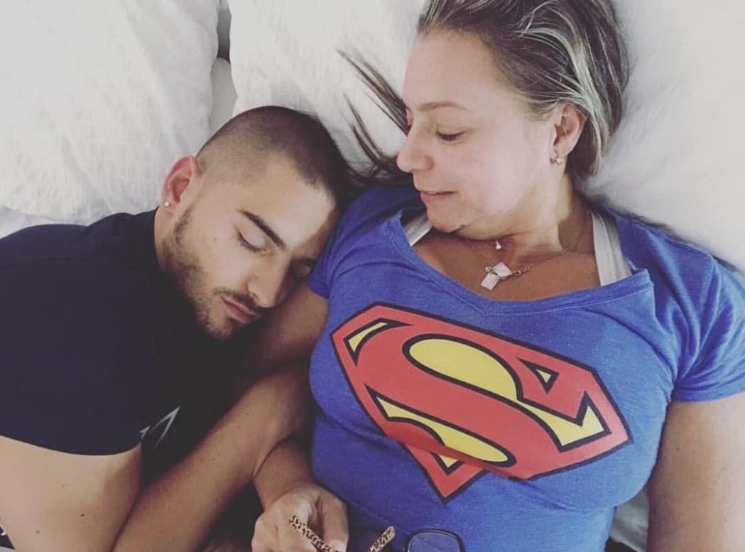 Maluma ha compartido en sus redes sociales más de una foto al lado de su mamá.