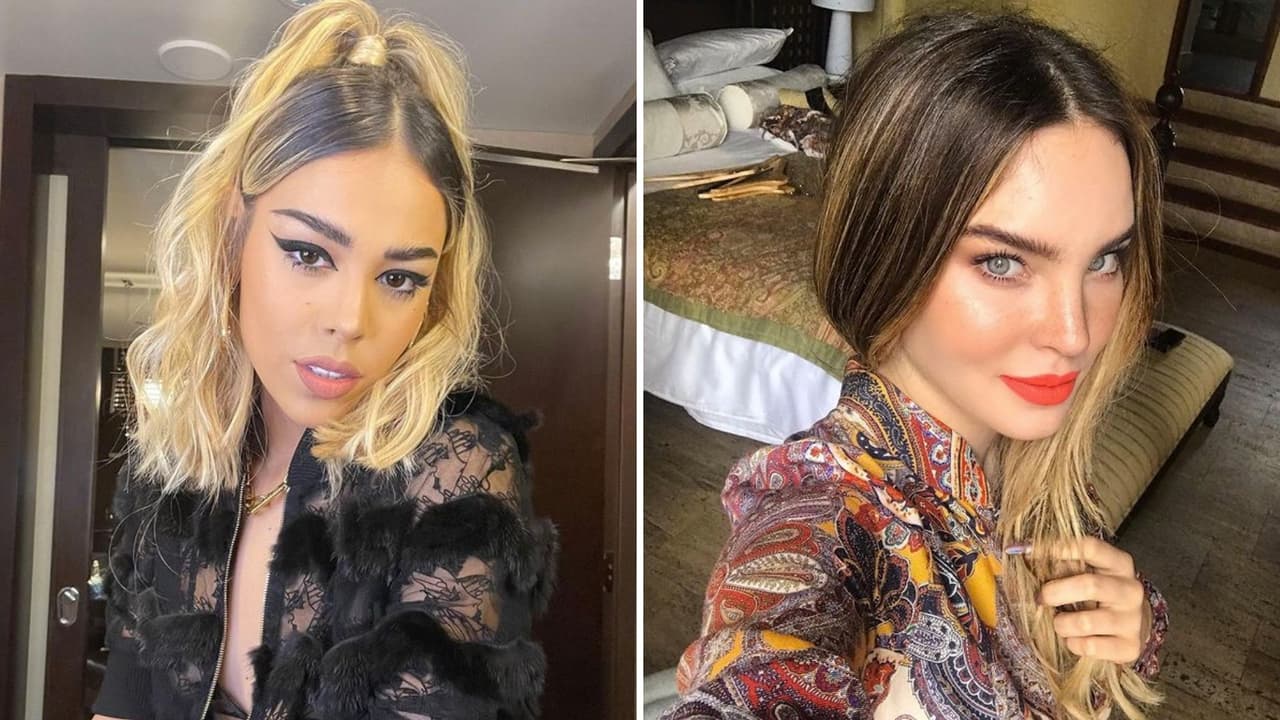 La vez que Danna Paola imitó a Belinda en una entrevista: ¿son rivales?