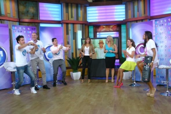 María Marín tuvo que intervenir en un par de ocasiones ¡Pues la pelea estaba muy fuerte!