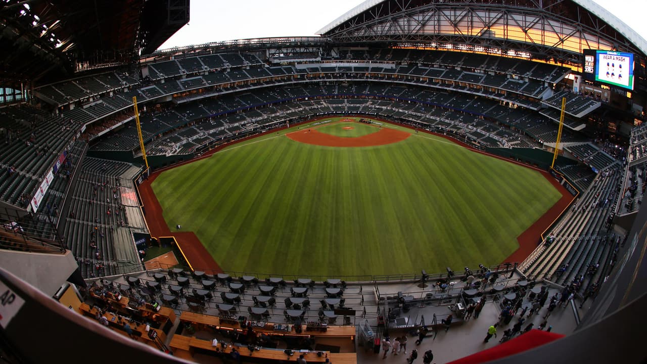 Texas Rangers abrirá al 100 por ciento su estadio para Opening Day