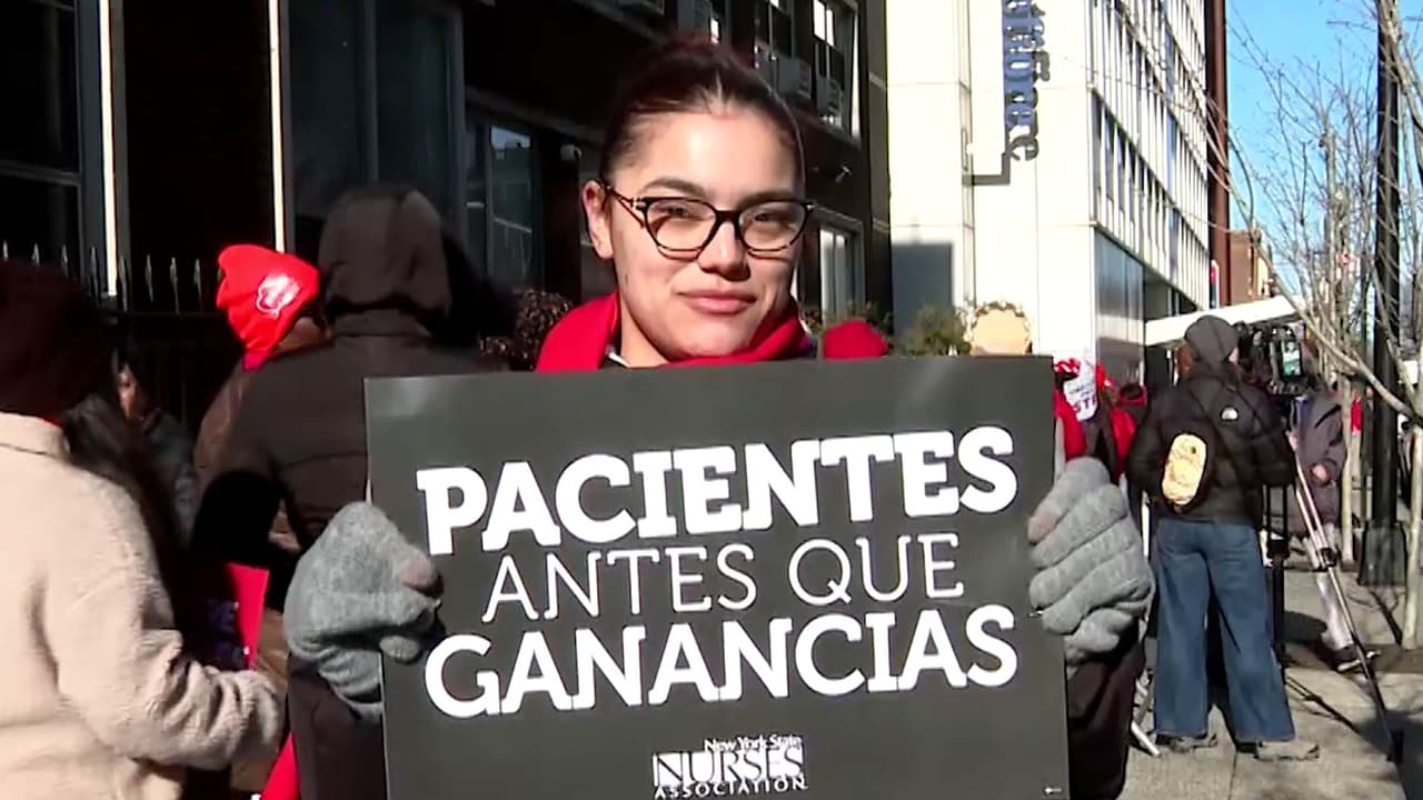 Más de 15 mil enfermeros en huelga; piden mejores sueldos, aumento de personal y seguro médico