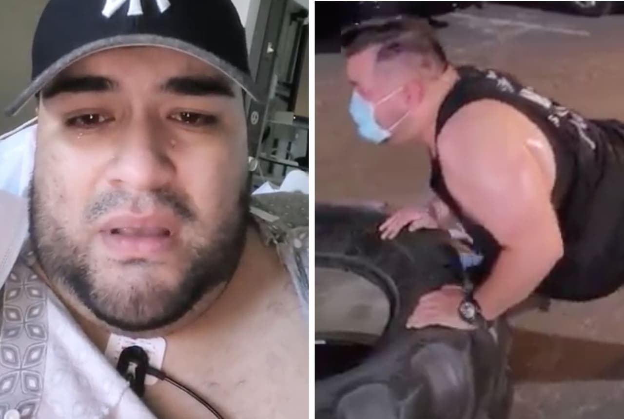 Hispano pesaba 400 libras y tras sobrevivir al coronavirus prometió que cambiaría su estilo de vida