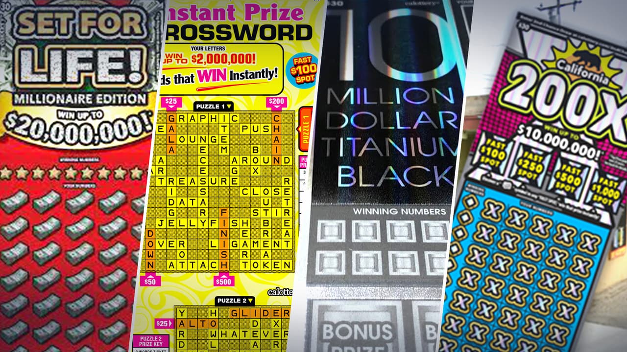 Cuatro residentes de California se convirtieron en multmillonarios tras jugar raspaditos de la lotería; $42 millones se repartieron