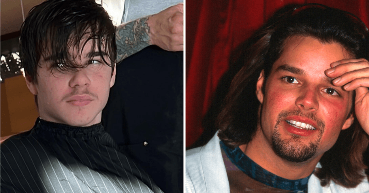 Valentino / Ricky Martin de joven