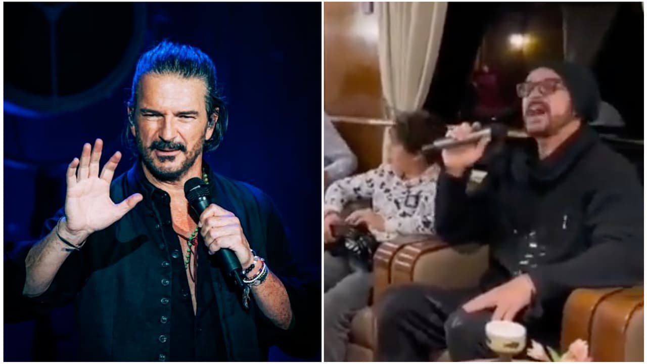 Ahora sí lo reconocieron: Ricardo Arjona sorprende a pasajeros de un tren al cantar uno de sus éxitos