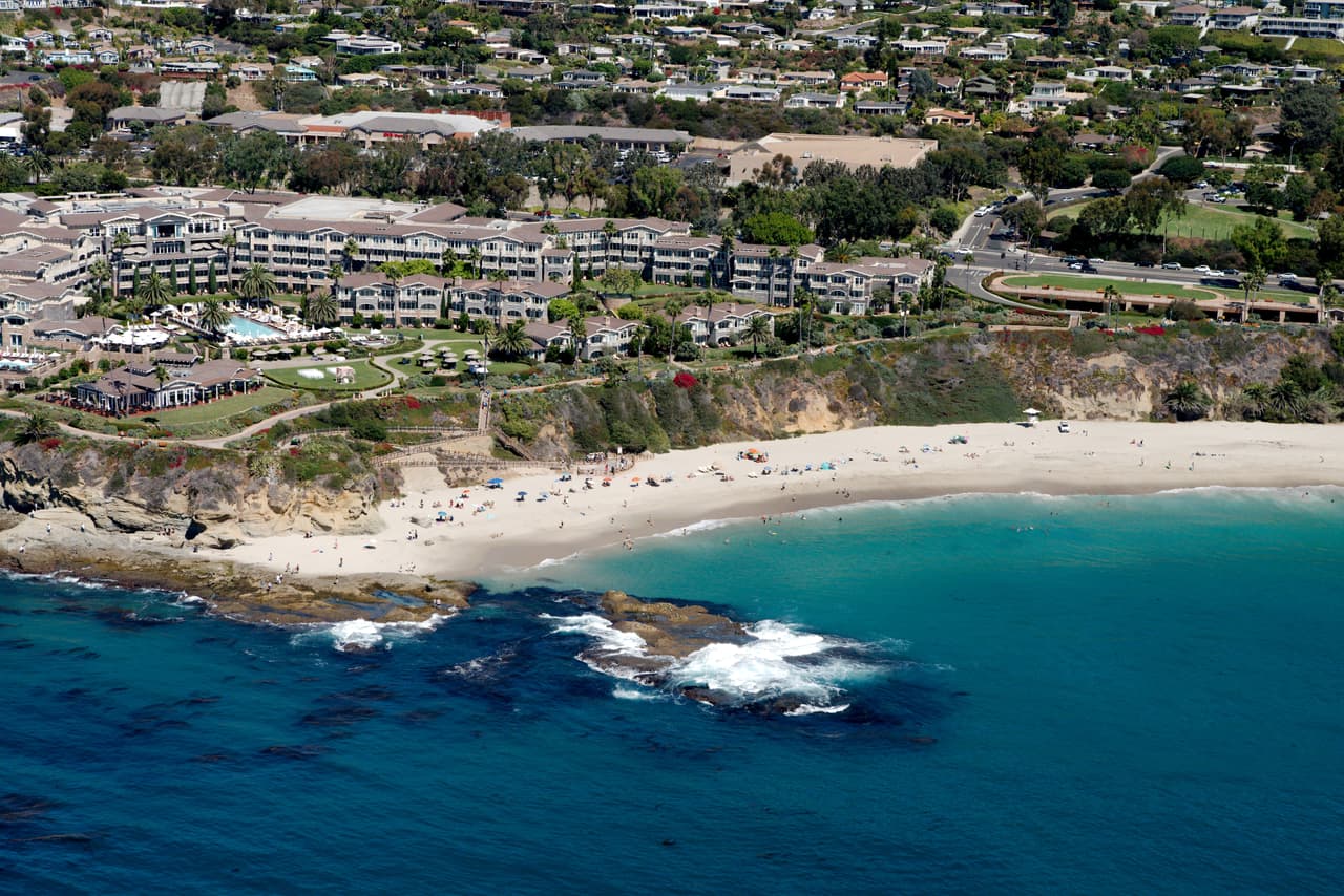 Treasure Island Beach en el condado de Orange.