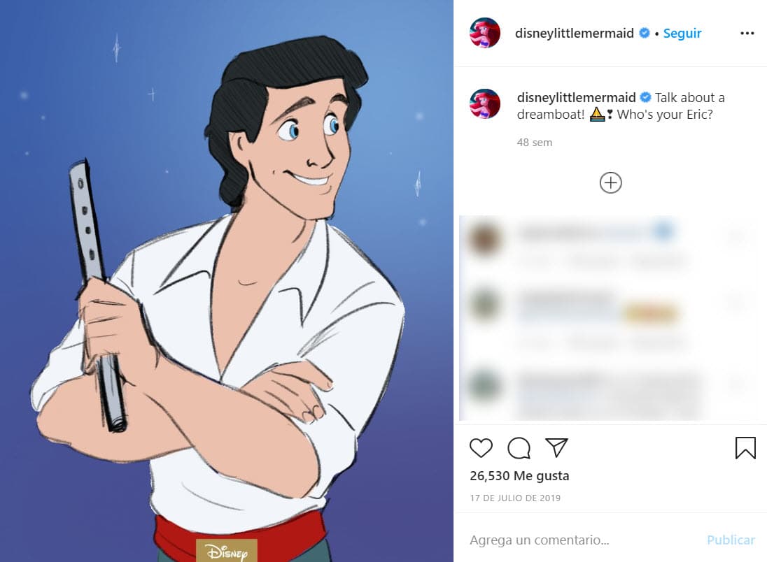 "Siempre estuve enamorada del 
<b>príncipe Eric</b> de 'La Sirenita', ahora sé que está dentro de mí", escribió en un segundo texto.
