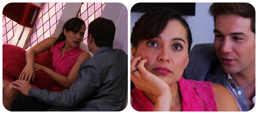 Ella quiere llevar toda su relación con calma.