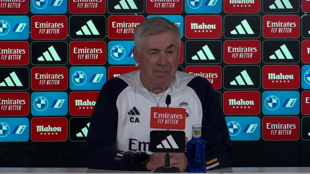 Ancelotti reitera intención de seguir como técnico del Real Madrid