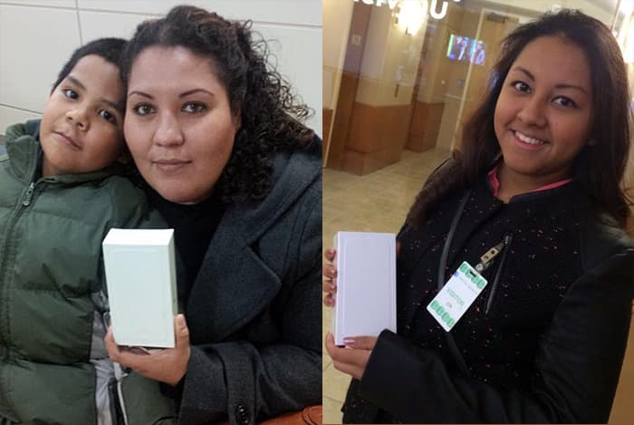 Ellas se ganaron su iPhone 6
