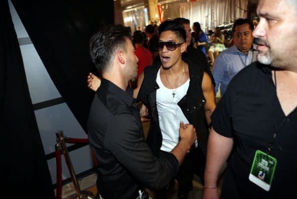 Premios Juventud 2014 también fue el reencuentro de grandes amigos.