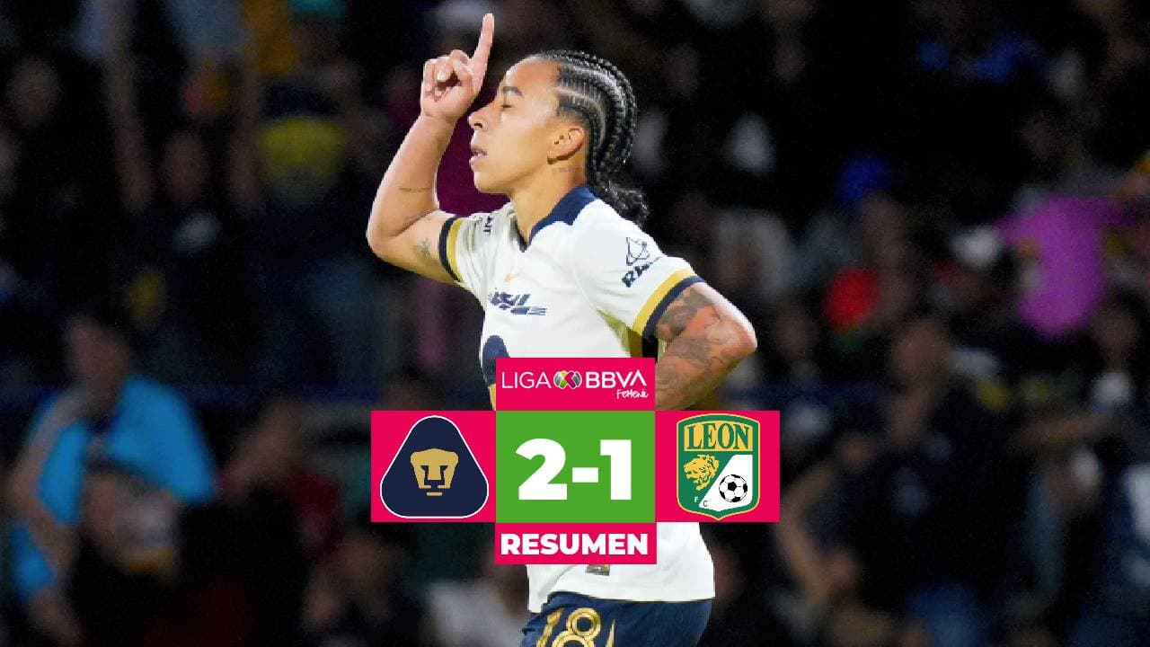 ¡De última hora! Pumas Femenil rompe mala racha tras vencer a León