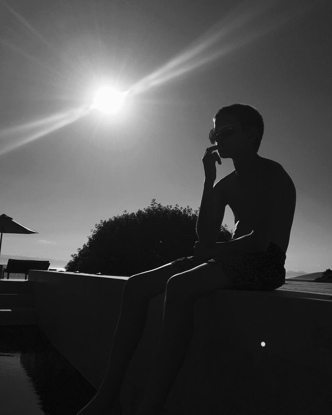 Hasta Romeo salió en una foto de su talentoso hermoso.