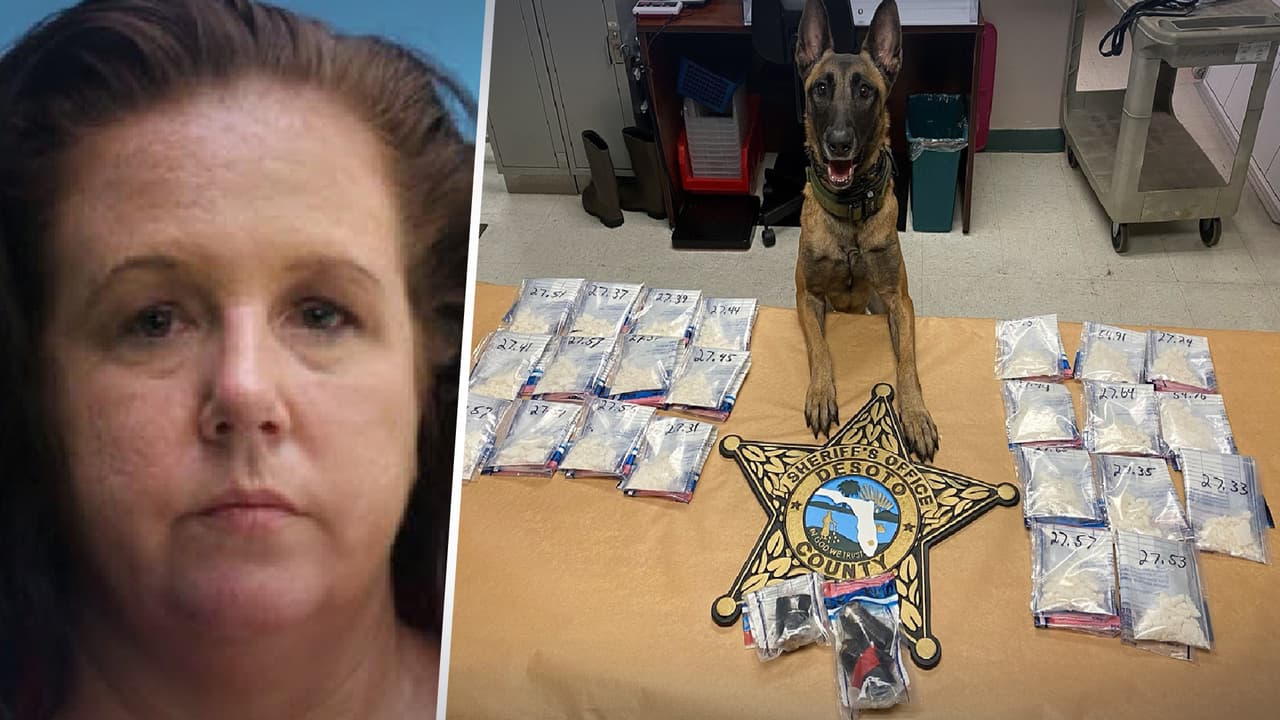 Abuela de 44 años lleva a su nieto pequeño con casi 2 libras de drogas a la cárcel