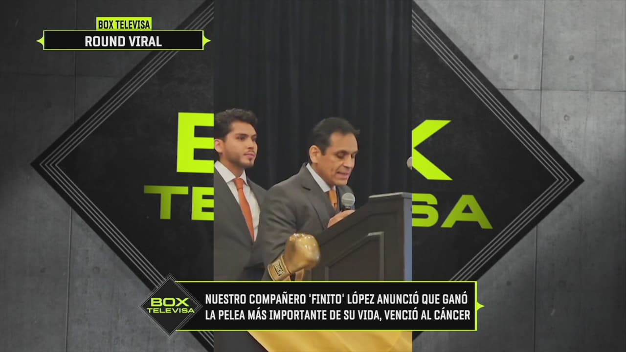 Ricardo ‘Finito’ López sigue 'invicto' al vencer terrible enfermedad