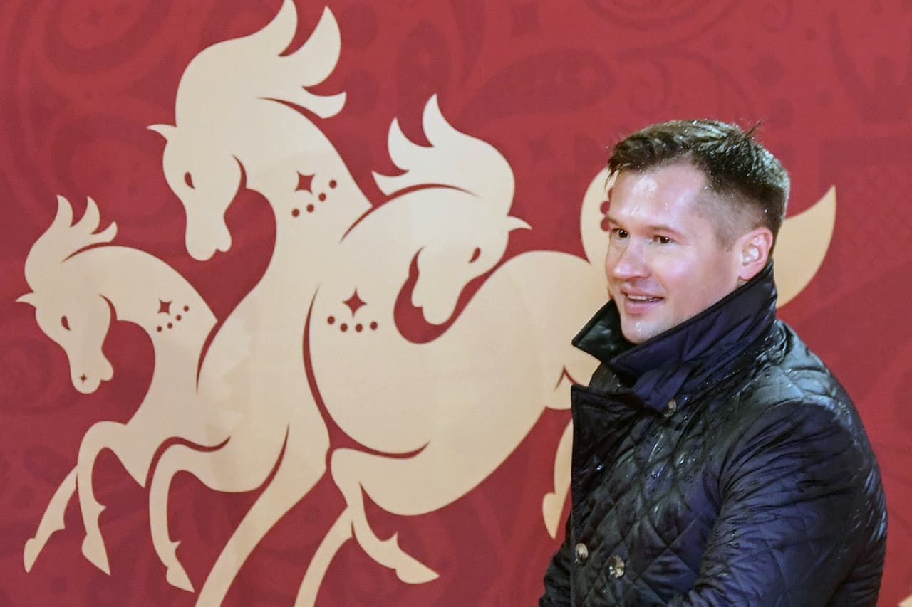 Alexey Nemov, cuatro veces campeón Olímpico en gimnasia, invitado por la organización.