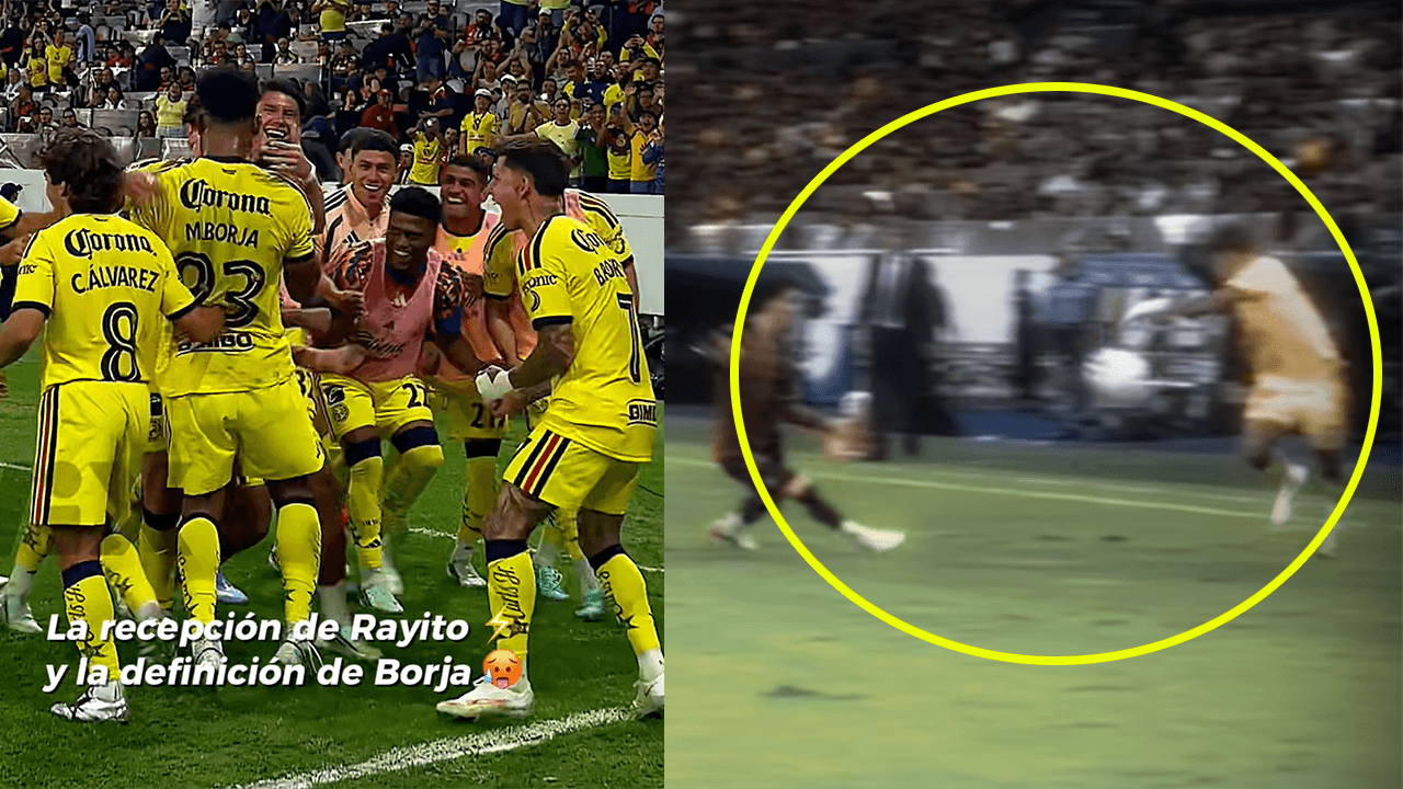 ¡La mágica recepción del 'Rayito' Brian Rodríguez que terminó en golazo de Miguel Borja!