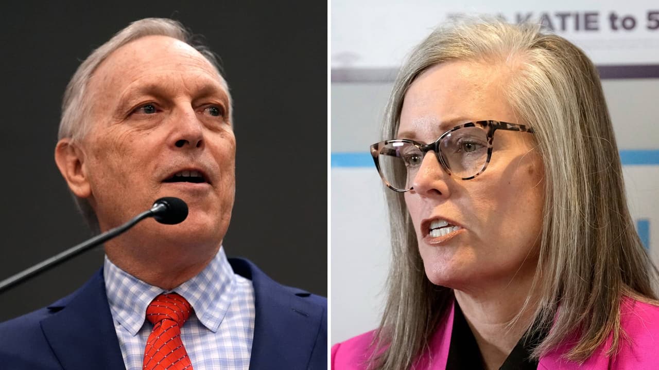 Debate por la gubernatura de Arizona: Andy Biggs, frente a la negativa de Katie Hobbs
