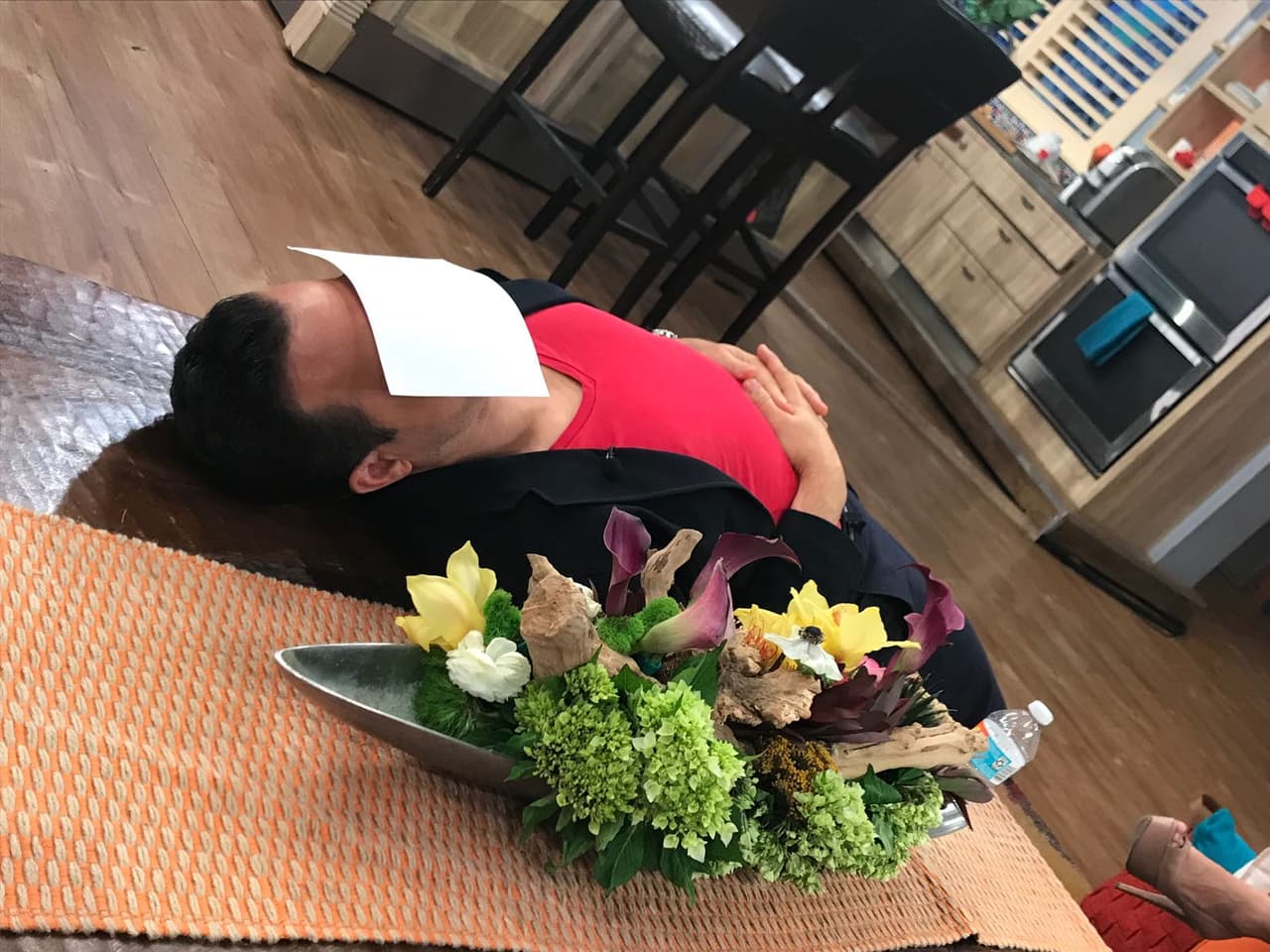 Y después de tantos tamales, esto fue lo que pasó. Una siesta después de tanto comer y de madrugar a diario.