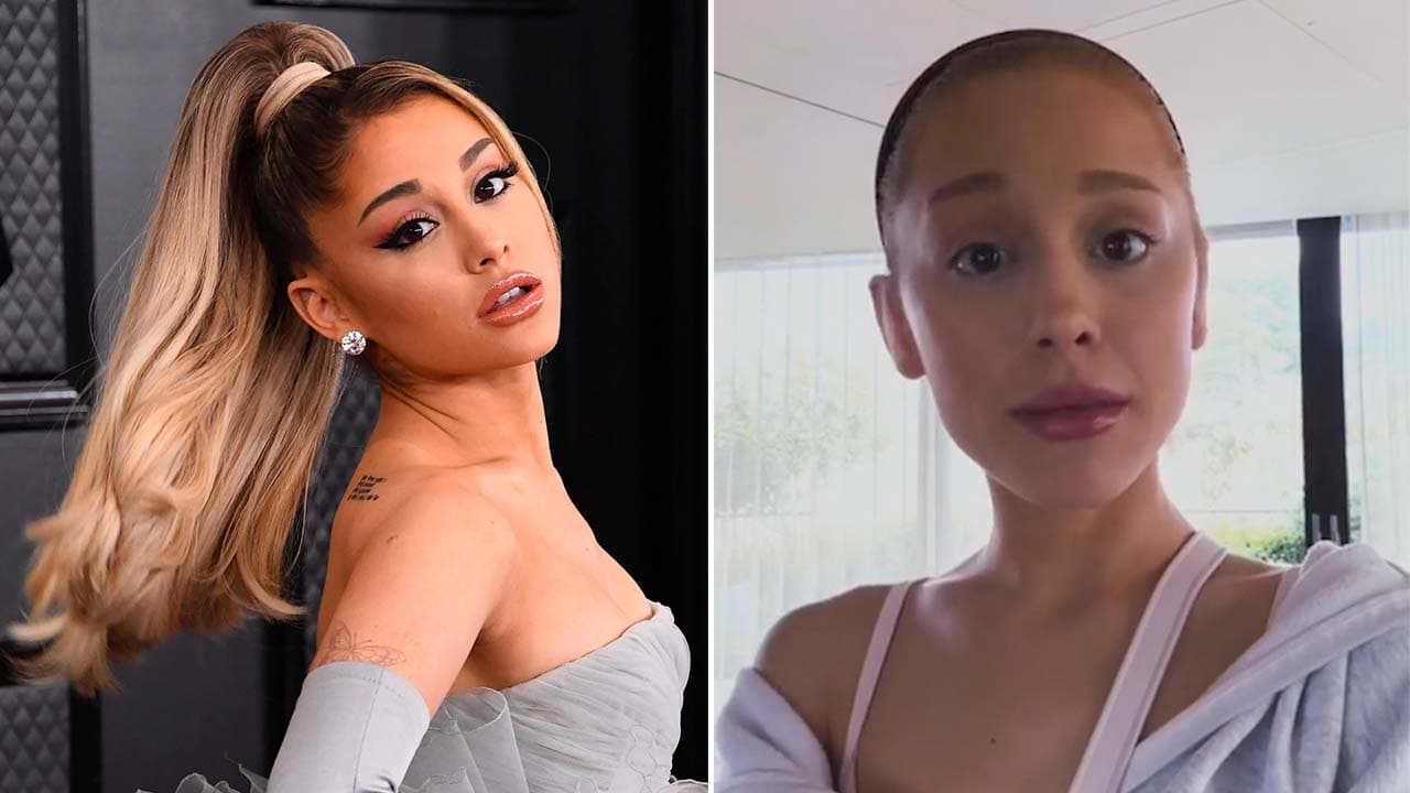 El cabello de Ariana Grande no es real, tiene que usar pelucas: lo perdió por un terrible error