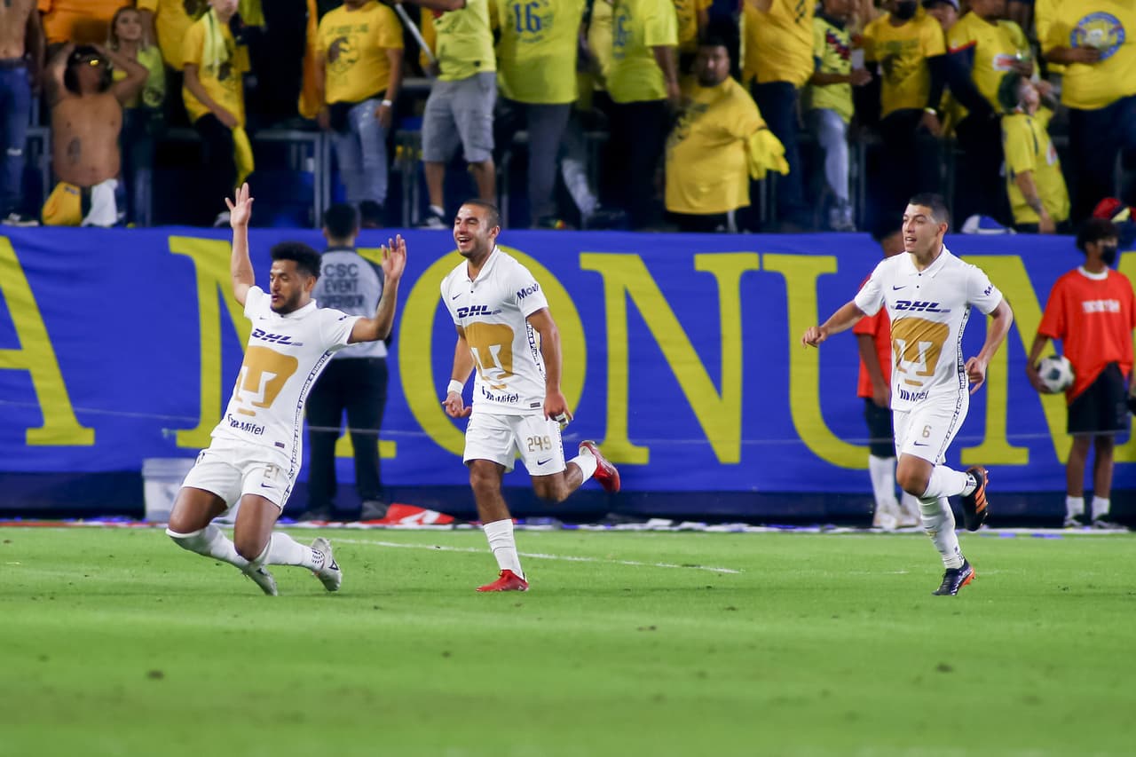 Pumas obtuvo un merecido triunfo de 0-1 ante América en amistoso celebrado en California.