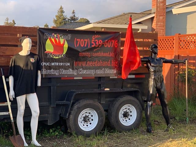 Así luce el jardín de la familia Windus, en Santa Rosa, California.