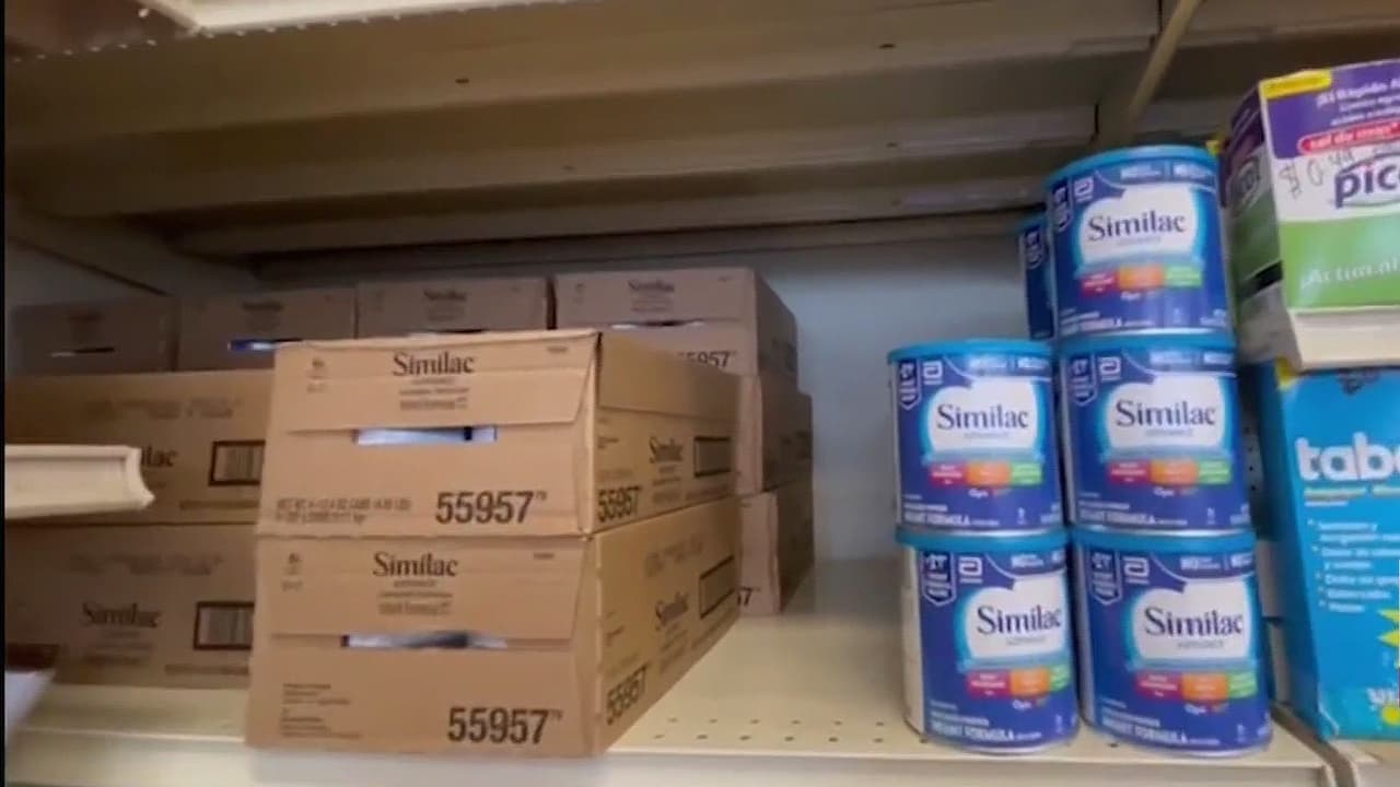 VIDEO: En DC el desabasto de leche de fórmula alcanzó el 50% la semana pasada, mientras que en Maryland fue del 47% y en VIrginia del 49%; minoristas dan testimonio de lo difícil que es encontrar proveedores.