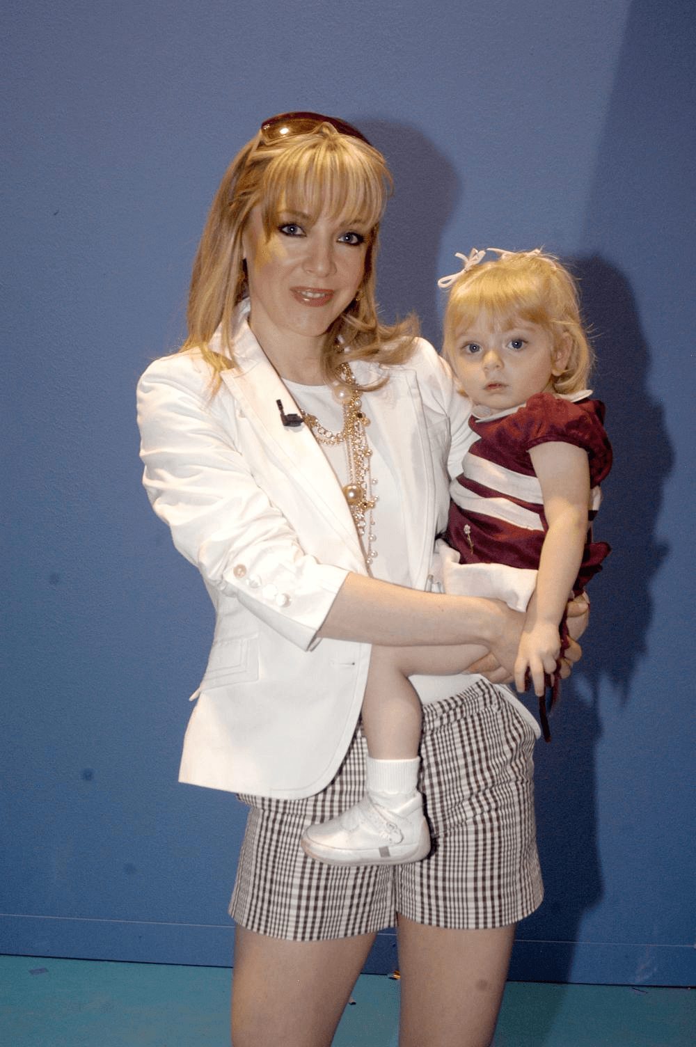 Constanza, la primera y única hija de la actriz, nació el 17 de agosto de 2004.