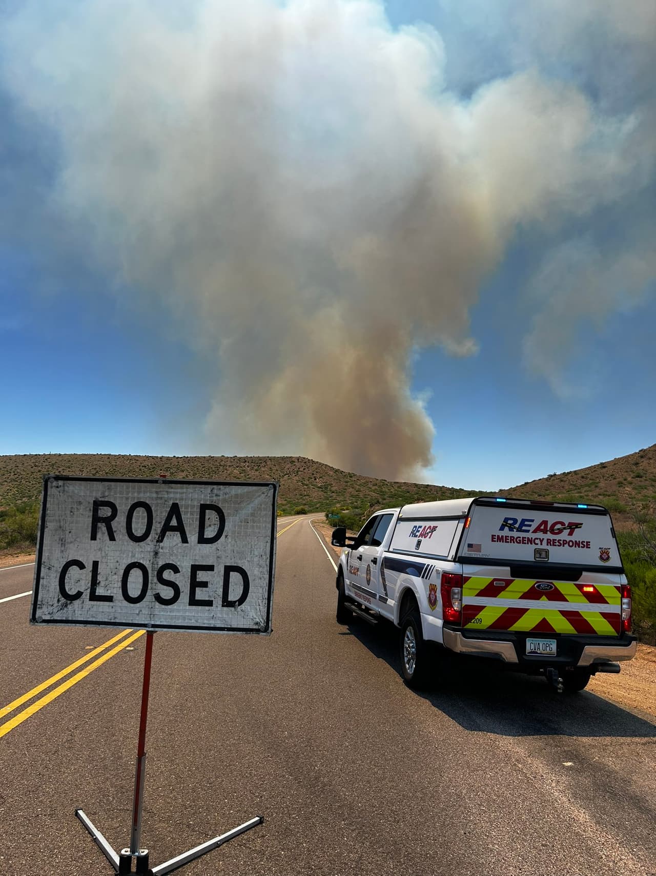 Incendio forestal Wildcat Fire consume más de 14 mil hectáreas en el Bosque Nacional Tonto.