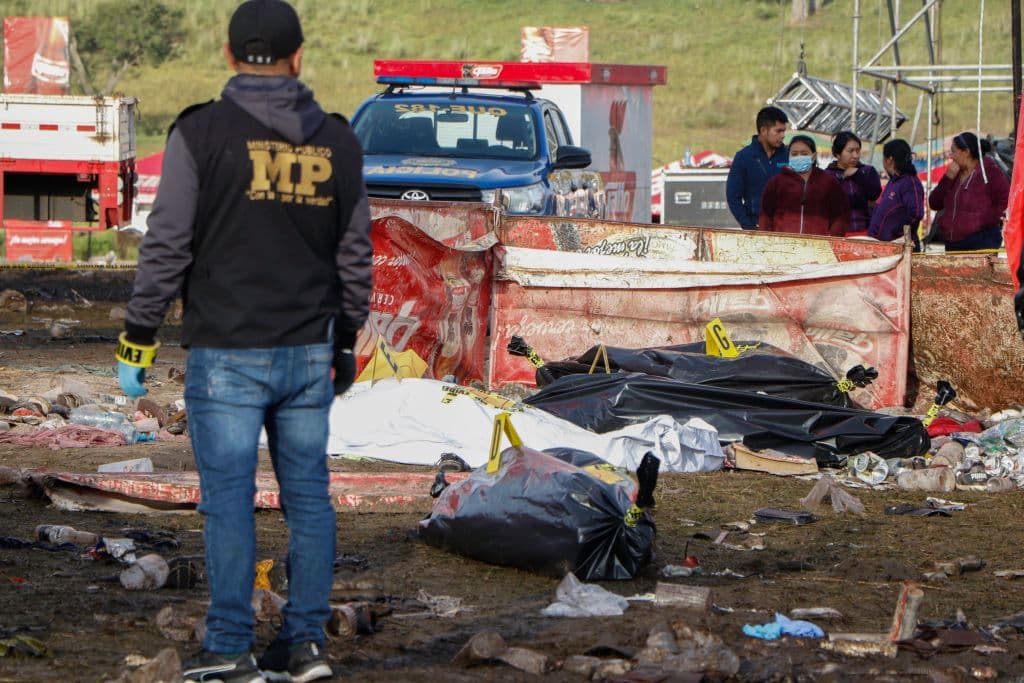 Al menos 9 muertos y 20 heridos en una avalancha a la salida de un concierto en Guatemala