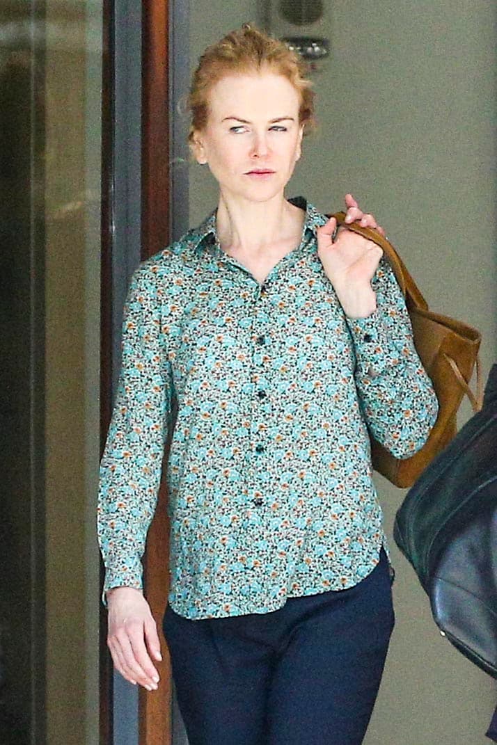 Actualmente la actriz rueda la película "Killing of A Sacred Deer" en Cincinnati.