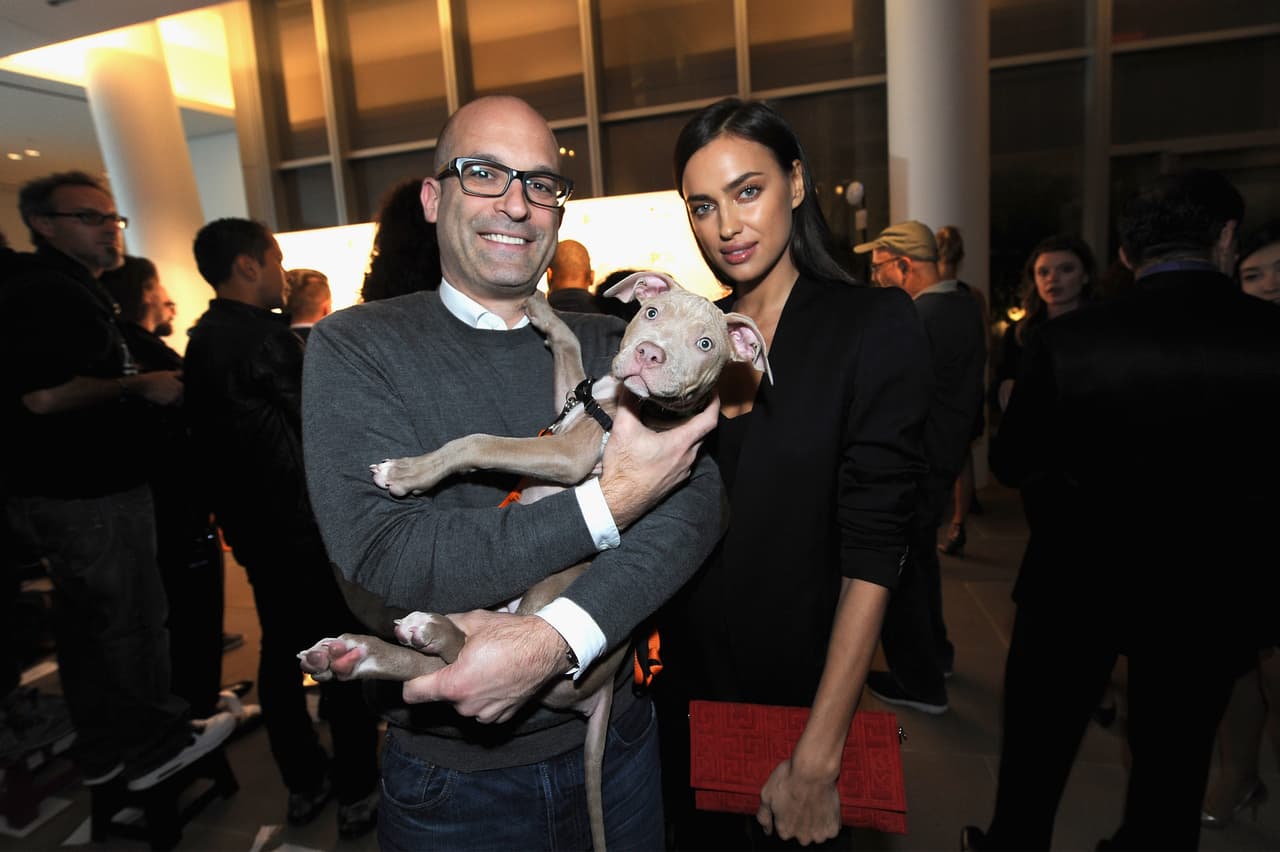 Irina aprovechó para saludar a grandes amigos, como lo es Matthew Bershadker, el presidente y CEO de ASPCA.