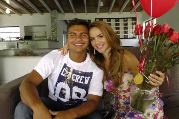 Y por supuesto recibir flores y piropos del hombre de su vida.