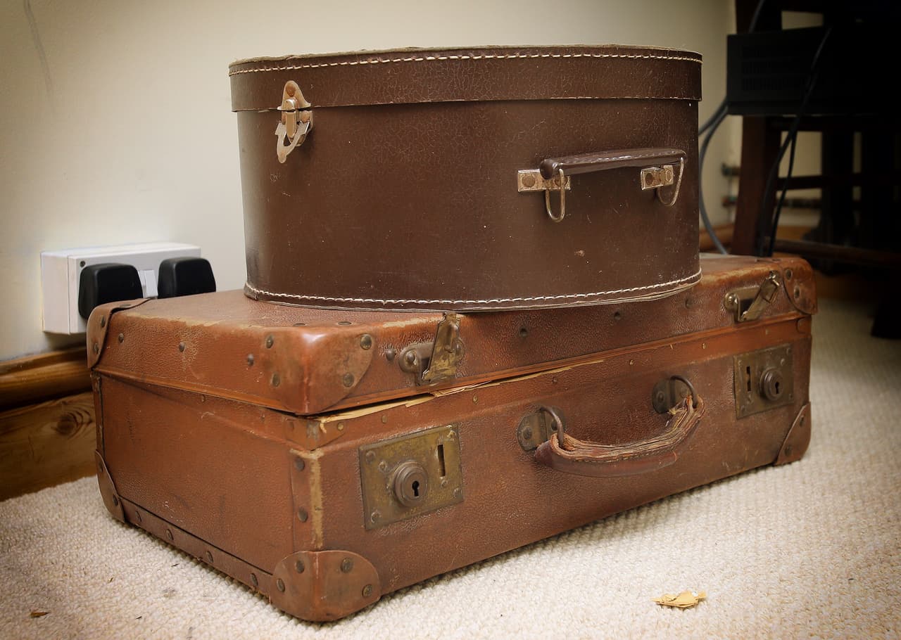 ¡Maletas con este diseño ni siquiera son hechas más! Deben ser pocas las existentes.