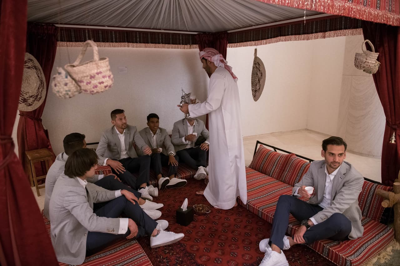 Pachuca fue recibido con mucho cariño en Emiratos Árabes Unidos en su llegada para participar y buscar un lugar histórico en el Mundial de Clubes de fútbol.