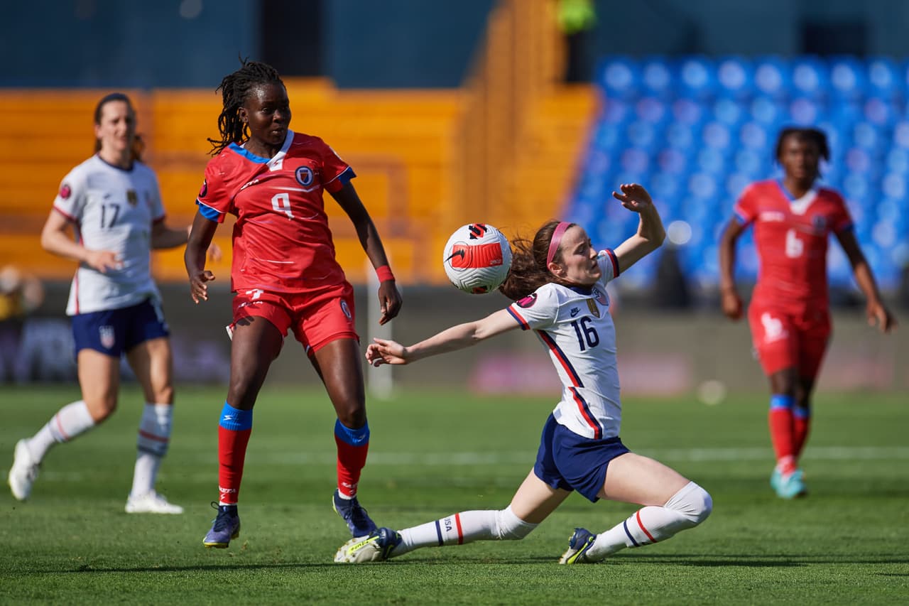 Estados Unidos se impuso con autoridad a la Selección de Haití en el debut dentro del Premundial Femenil de la Concacaf.