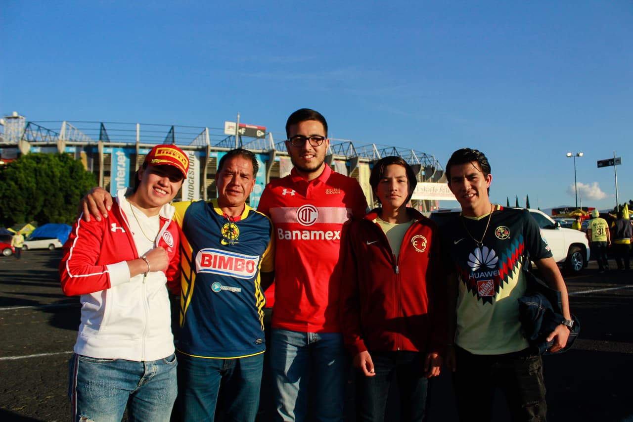 Ciudad de México, 2 de diciembre de 2018. , durante el partido de vuelta de los Cuartos de Final torneo Apertura 2018 de la Liga Bancomer MX, entre las Aguilas del América y los Diablos Rojos del Toluca, celebrado en el estadio Azteca. Foto: Imago7/Rafael Vadillo