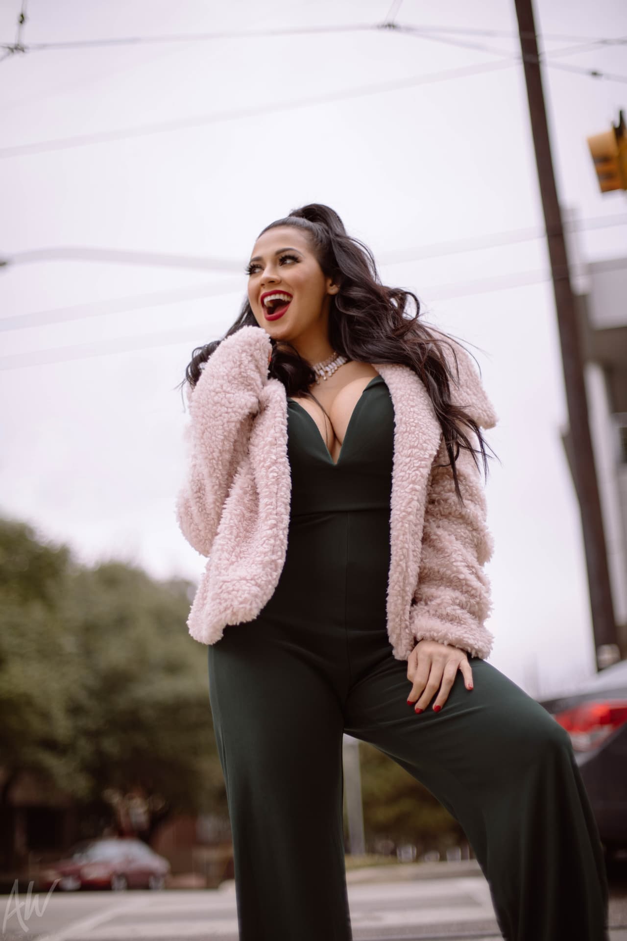 Tremenda sorpresa la que tenía
<b>Carla Medrano</b> con este 'photoshoot' decembrino.