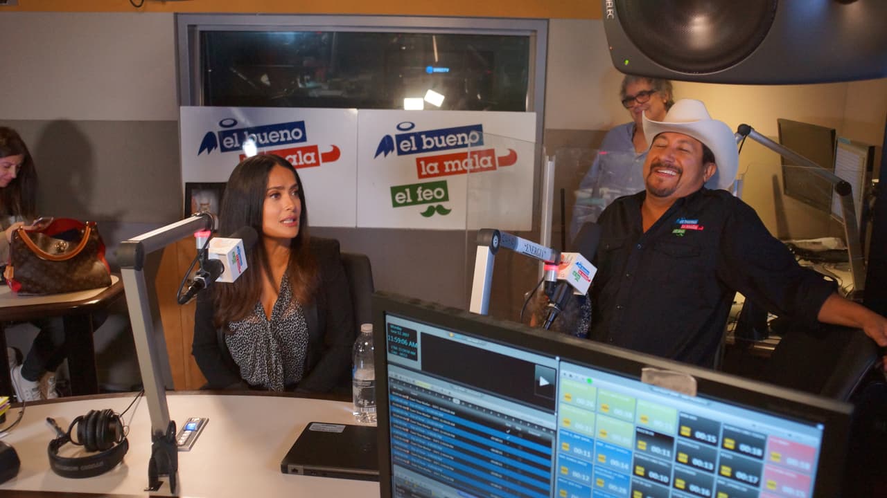 Así fue la divertida entrevista de 'El Bueno, La Mala y El Feo' con Salma Hayek.