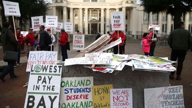 El Distrito Escolar está preparado para hacer frente a una posible huelga de maestros en Oakland