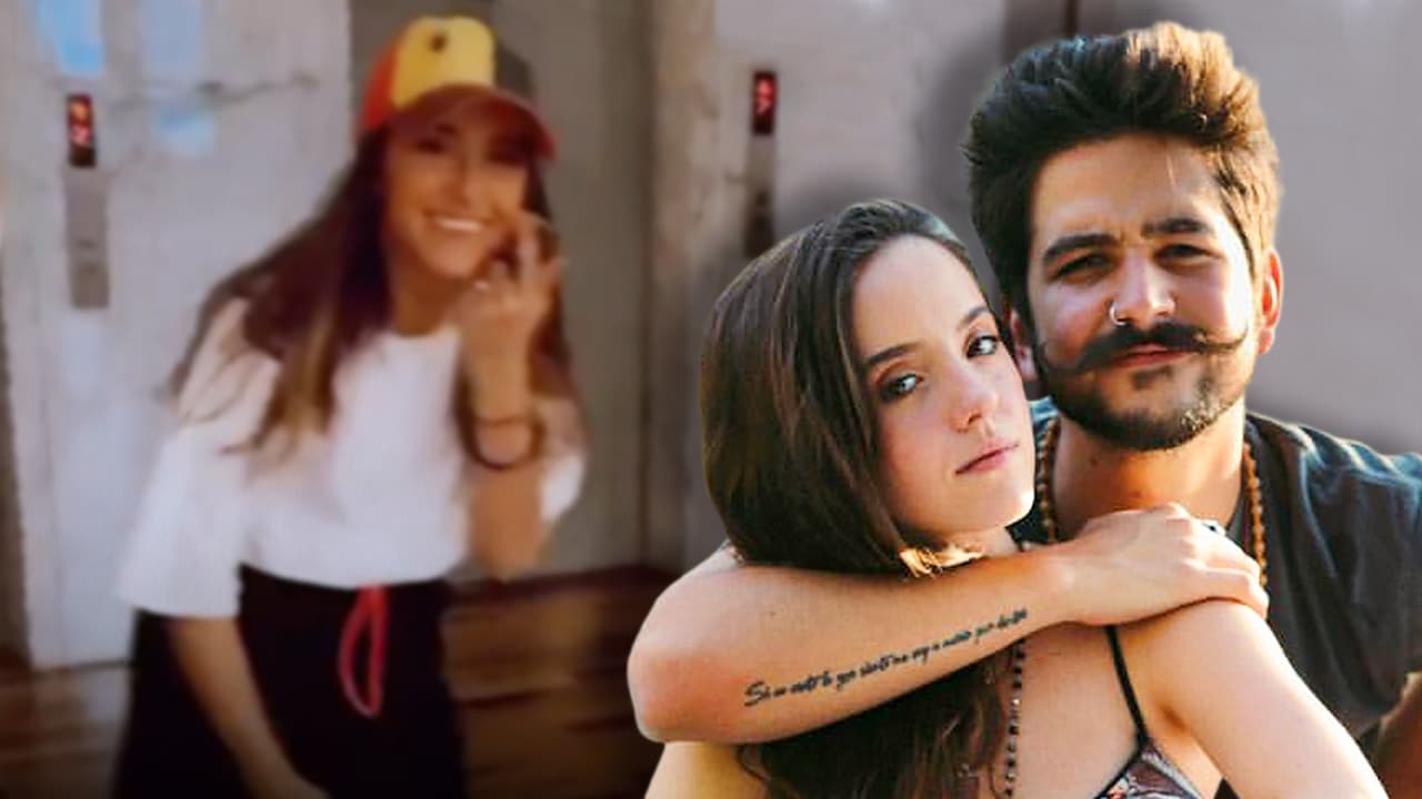 La singular reacción de Evaluna Montaner cuando se reencuentra con su novio Camilo (y él tiene la evidencia)