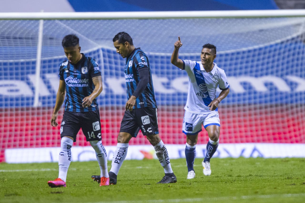 Osvaldo Martínez (27’) abrió el marcador en el Cuauhtémoc.