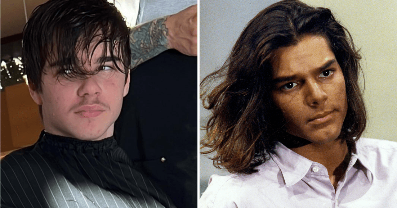 Ricky Martin y su hijo Valentino se parecen mucho físicamente