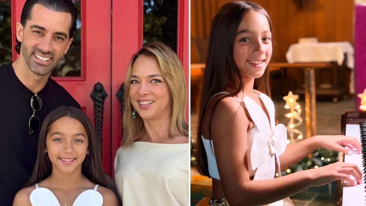 Hija de Adamari López y Toni Costa sorprende con recital de piano y reúne a la expareja: video