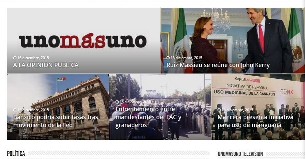 EEUU sanciona a dos diarios mexicanos por nexos con el narcotráfico